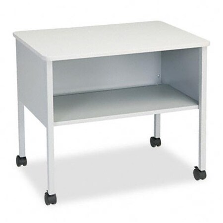 Tiffany Tiffany 2140CAGRYGRY Mobile Machine Stand with Open Storage Shelf  30 x 21 x 26-1/2  Gray 2140CAGRYGRY